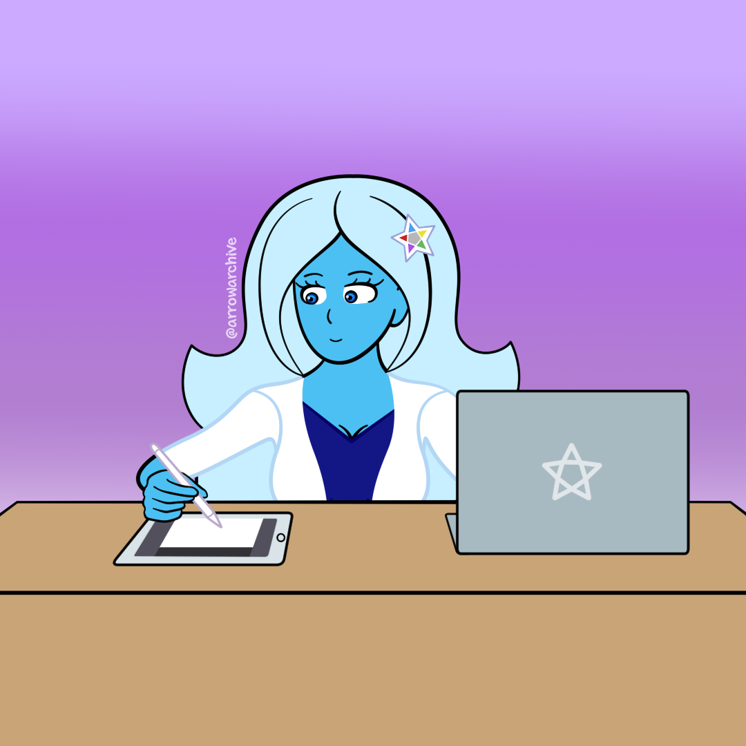 I don't like posting pictures of myself, so I use Aqua as a proxy